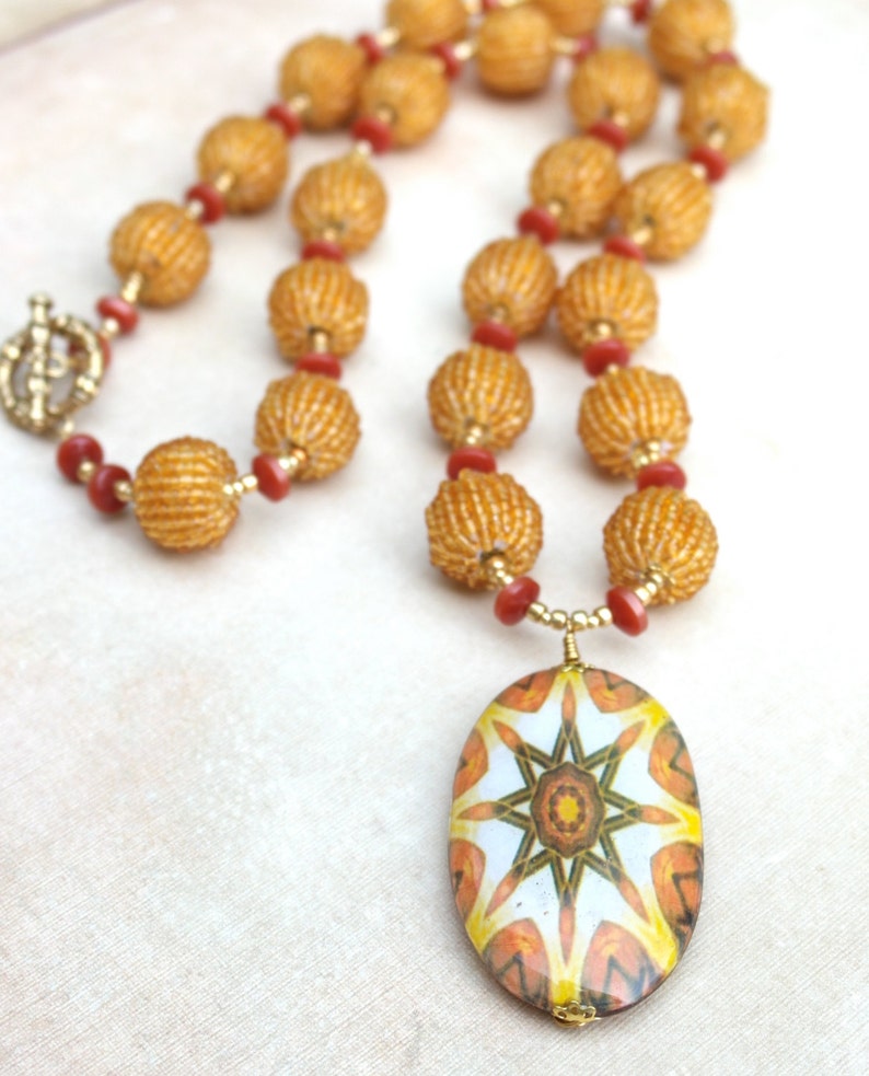 Summer Sunburst Necklace