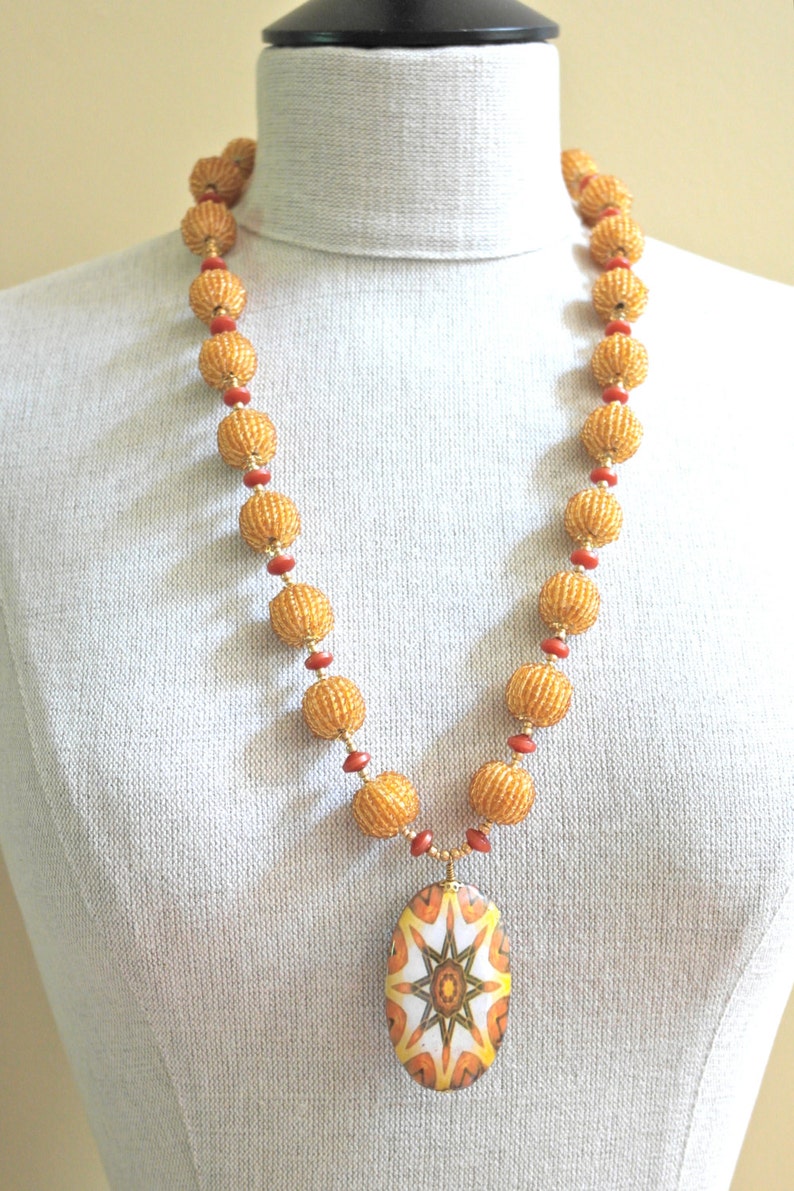 Summer Sunburst Necklace
