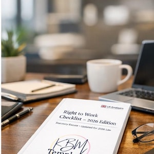Lista de verificación del derecho al trabajo en el Reino Unido – Edición 2026 (Plantilla de justificación legal)