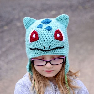 Bulbasaur hat, Pokemon, Crochet By Allie