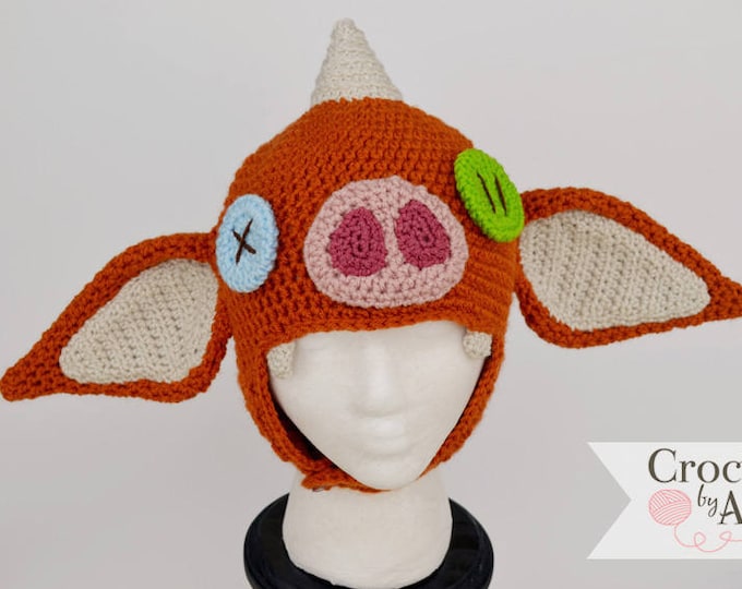 Bokoblin Mask, BOTW, Zelda, Link, Crochet by Allie, Breath of the Wild ...
