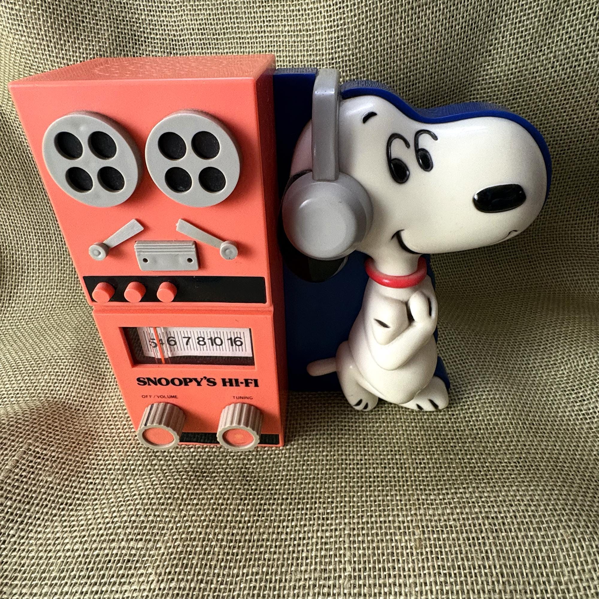 Snoopy Radio - Etsy
