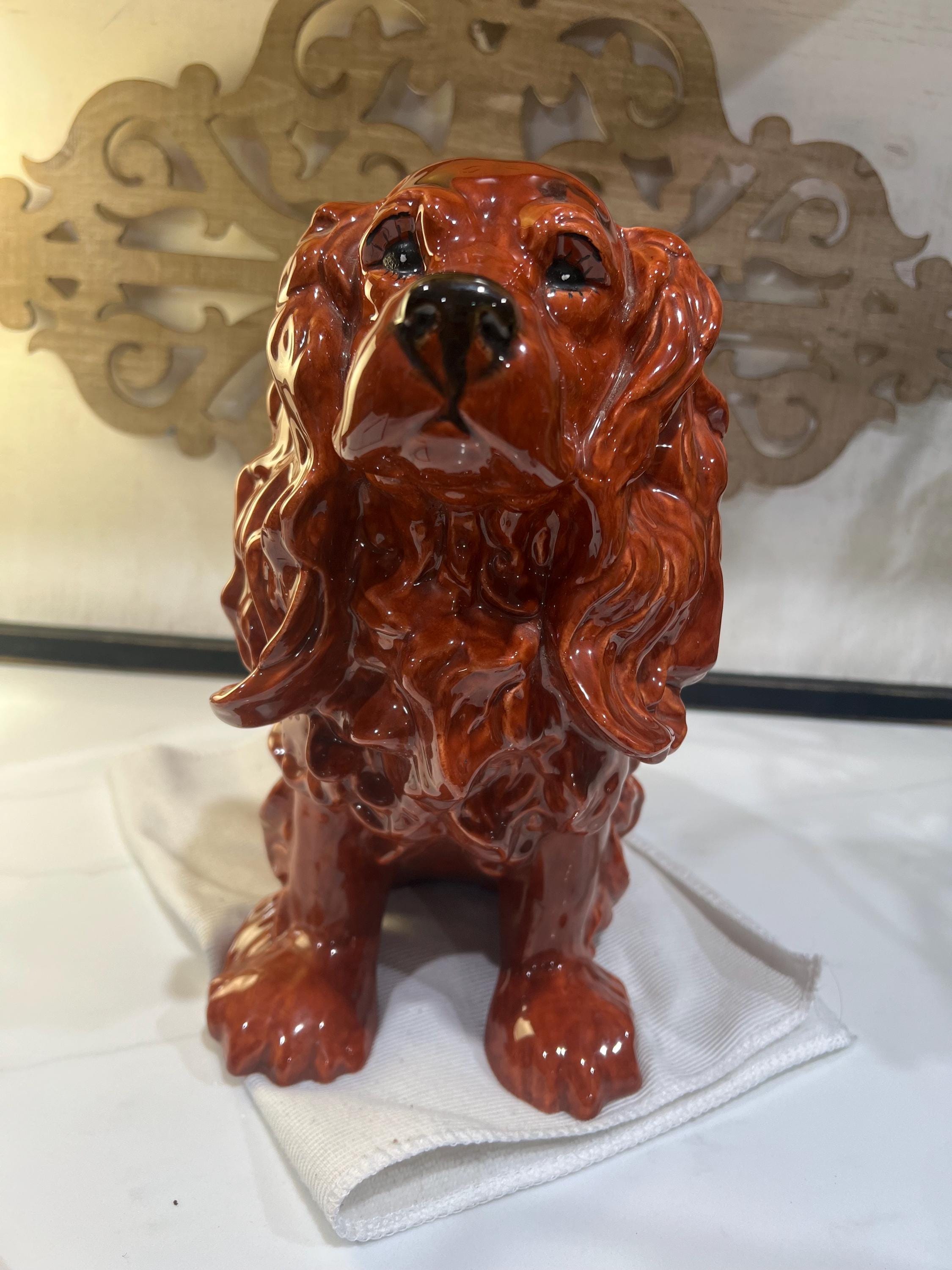 Vintage Ceramic Cocker Spaniel - Etsy