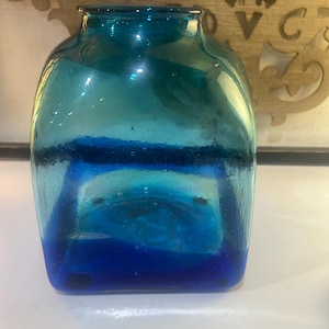 Blenko Glass Vase - Etsy