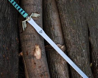 Legend of Zelda Master Sword Replica, Skyward Inspired Sword Decor, Fantasy Wall Display, Collectible Gift with Scabbard