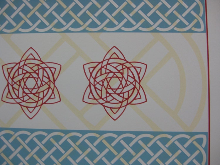 Chicago Irish Flag print 18X24 | Etsy