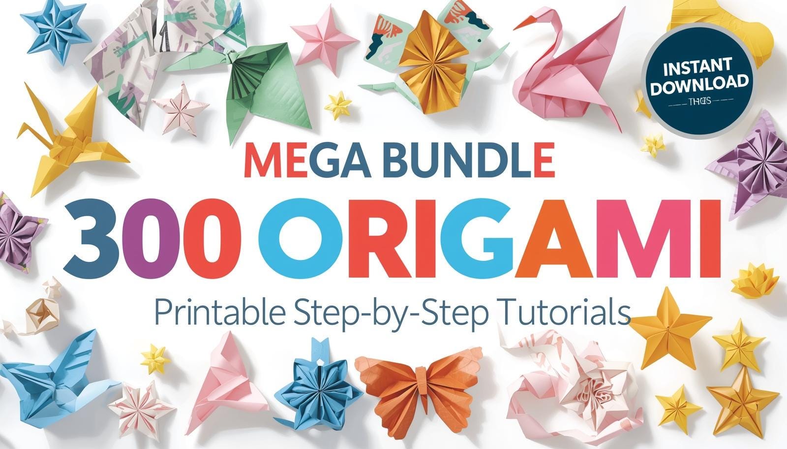 300 Origami Templates / Tutorials – Easy Paper Folding Guide ...