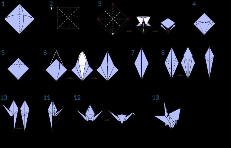 300 Origami Templates / Tutorials – Easy Paper Folding Guide ...