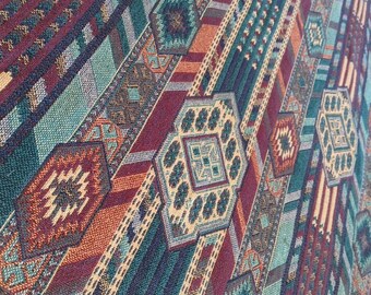 Vintage Southern Tribal Tapestry Throw Blanket Boho Rustic Style Unique 69x46