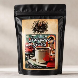 Jukebox Java Medium Roast Coffee Beans | Retro Diner Blend, Small Batch