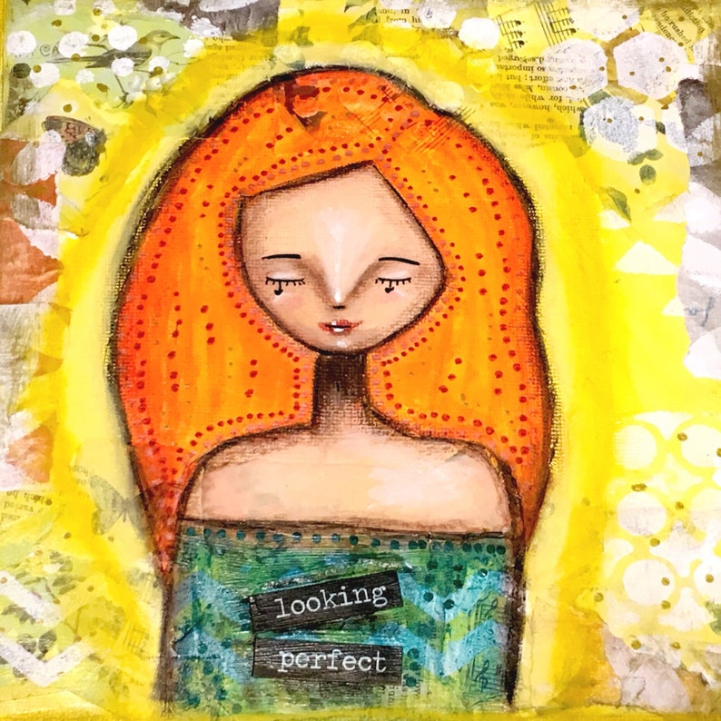 Silence Your Inner Critic ECourse 5 Weeks Inspiration Mixed Media Art Learning Online Art Tuition Art Course Relaxing image 4