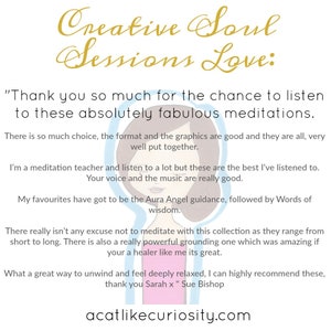 Creative Soul Sessions Awakened Meditations Inspiration Mixed Media Art Learning Relaxing Meditate Create Happy Life Soul image 5