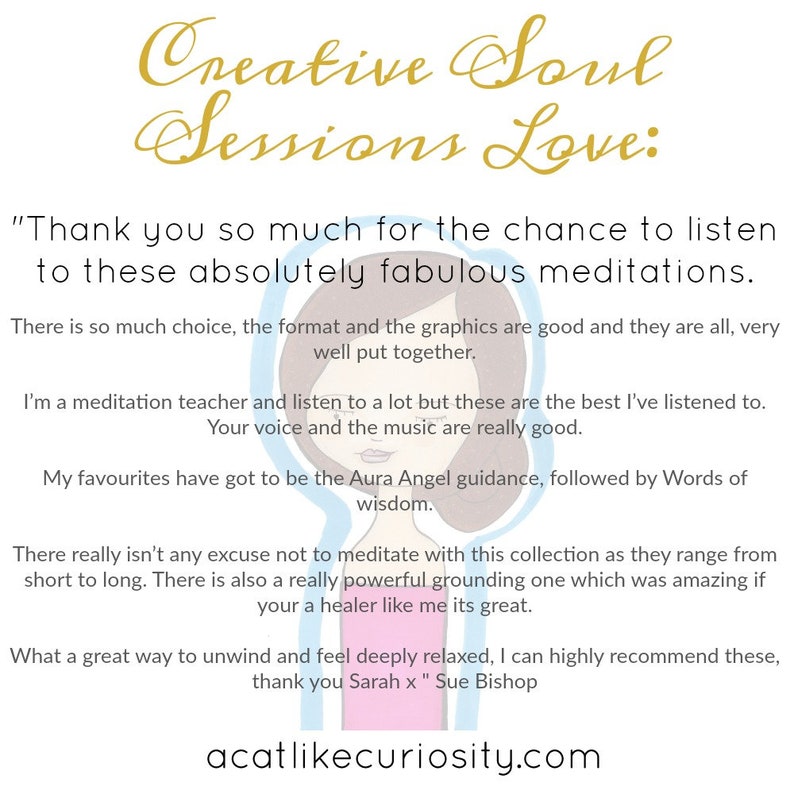 Creative Soul Sessions Awakened Meditations Inspiration Mixed Media Art Learning Relaxing Meditate Create Happy Life Soul image 5