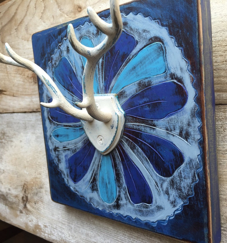 Chalk Painted Jewelry Holder