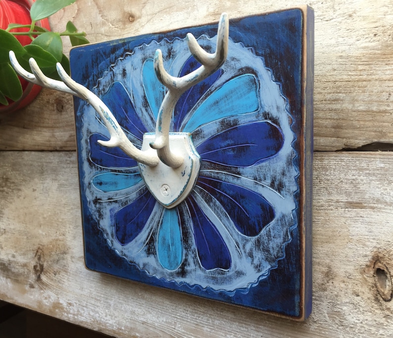 Chalk Painted Jewelry Holder