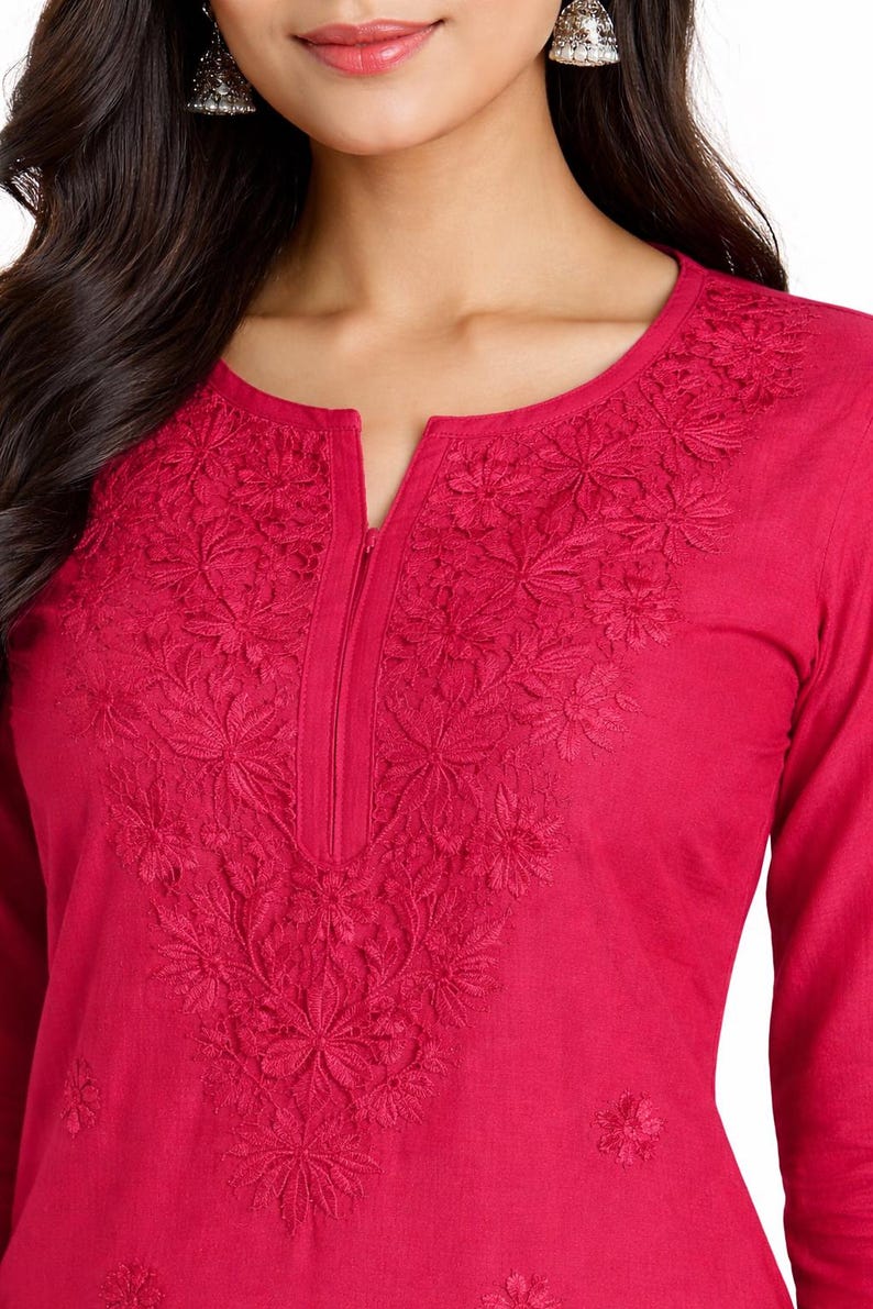 chikankari kurti, indian ethnic wear, salwar kameez women