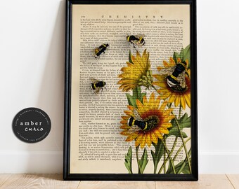 Sunflower wall decor | Etsy