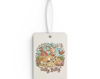 Ambientador de coche con diseño de cabra tonta de dibujos animados / Diseño de animales de granja del bosque