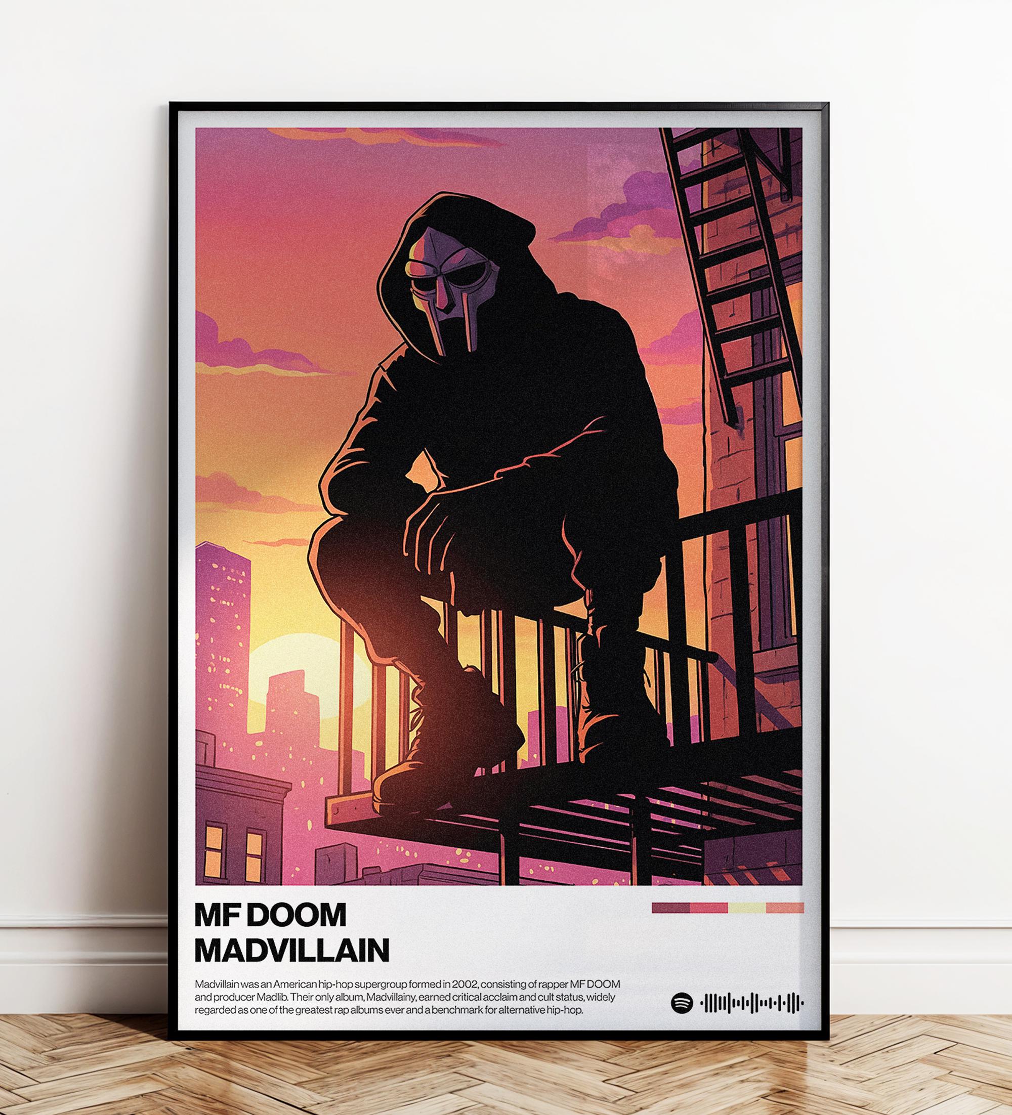 Madvillain poster - Etsy 日本