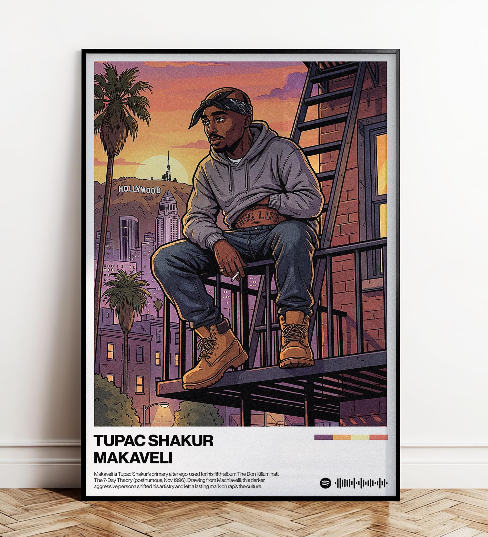 2pac and Biggie Poster - Etsy