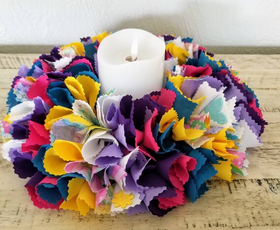 Spring Table Decor Spring Table Centerpiece Spring Candle Etsy