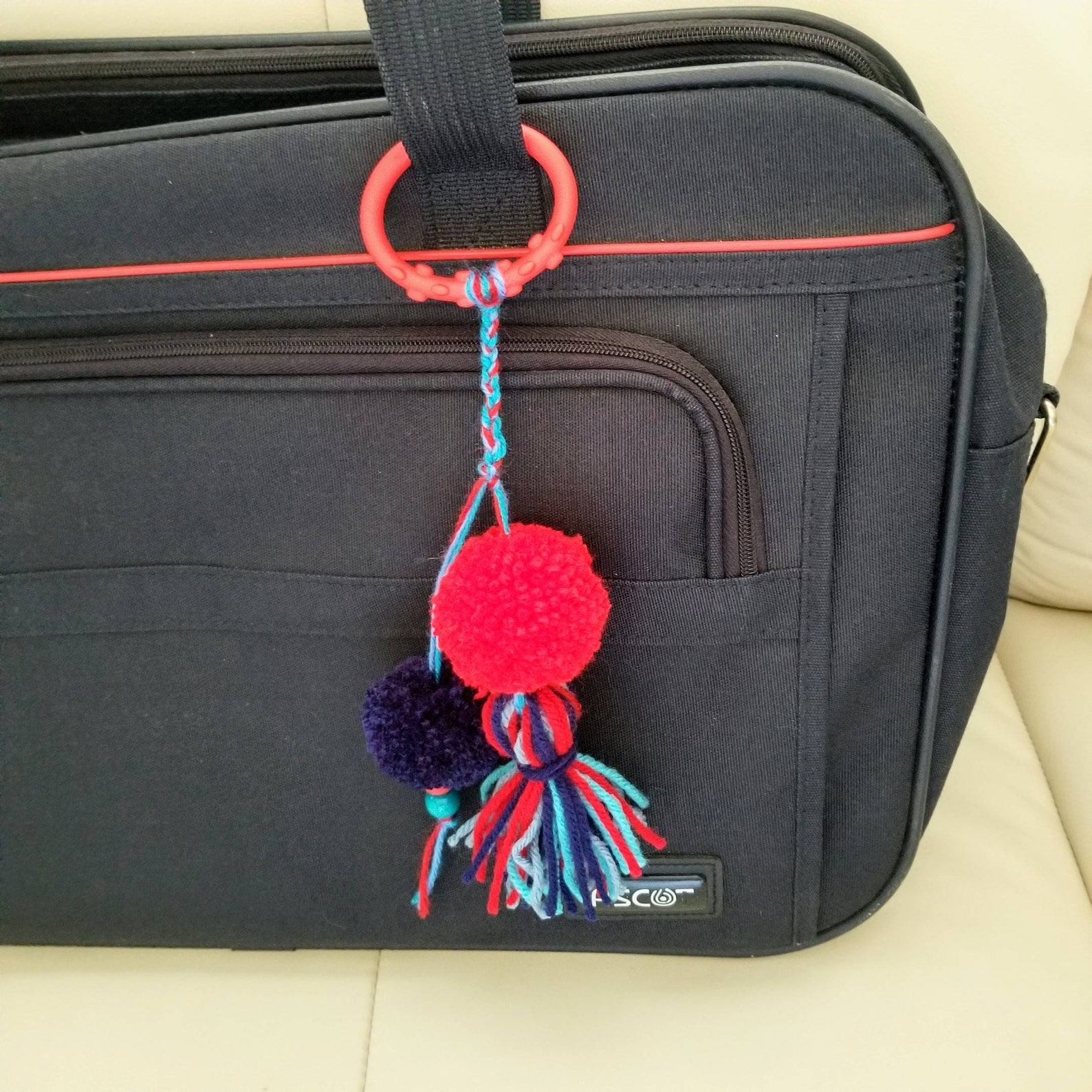 Luggage Accessories Suitcase Decor Pom Pom Tassel Suitcase Etsy