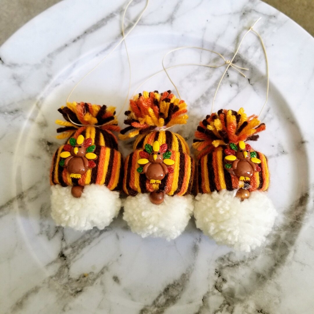 Thanksgiving Ornaments, Thanksgiving Gnomes, Thanksgiving Tier Tray