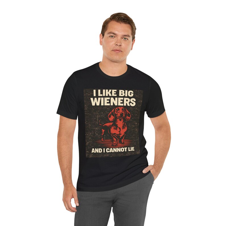 Funny Dachshund Shirt, Retro Wiener Dog Lover Tee, Playful Dog Owner Gift image 10