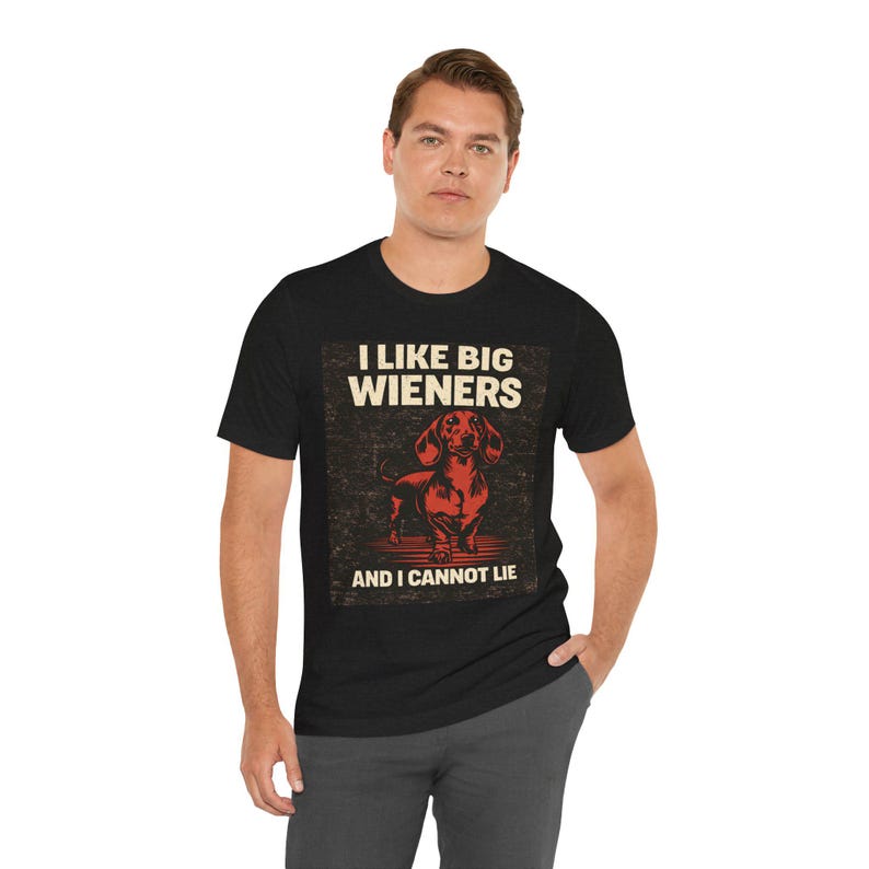 Funny Dachshund Shirt, Retro Wiener Dog Lover Tee, Playful Dog Owner Gift image 11