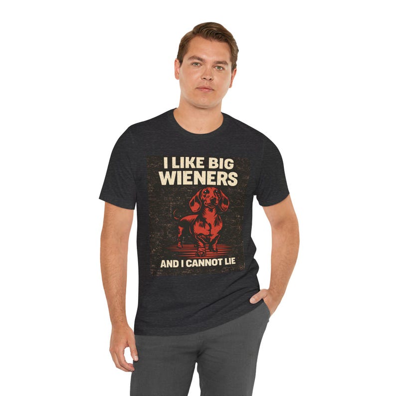Funny Dachshund Shirt, Retro Wiener Dog Lover Tee, Playful Dog Owner Gift image 12