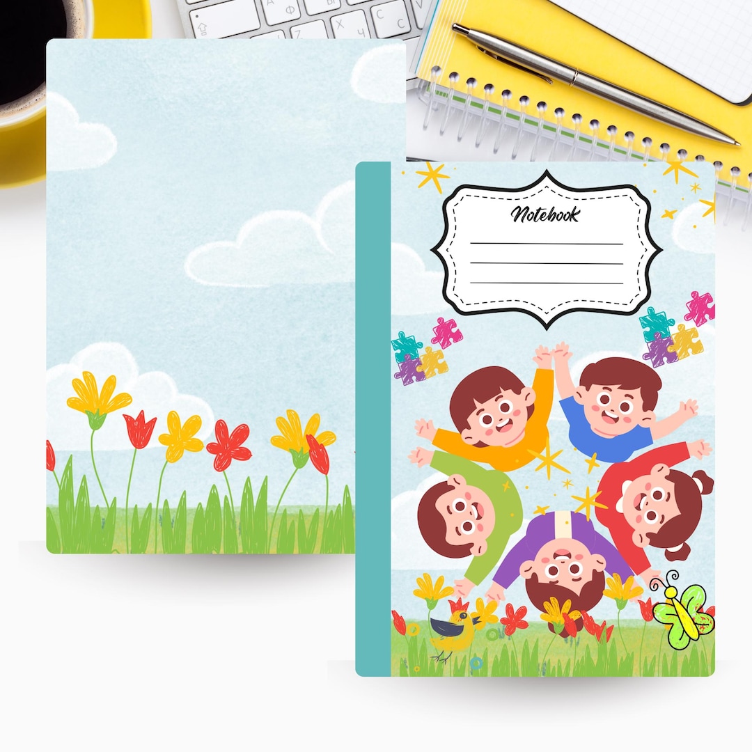Cute Kids Notebook | Writing Journal for Boys and Girls | School ...