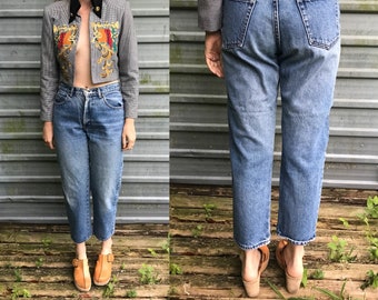 90s Calvin Klein Sport mid-rise jeans - size 10