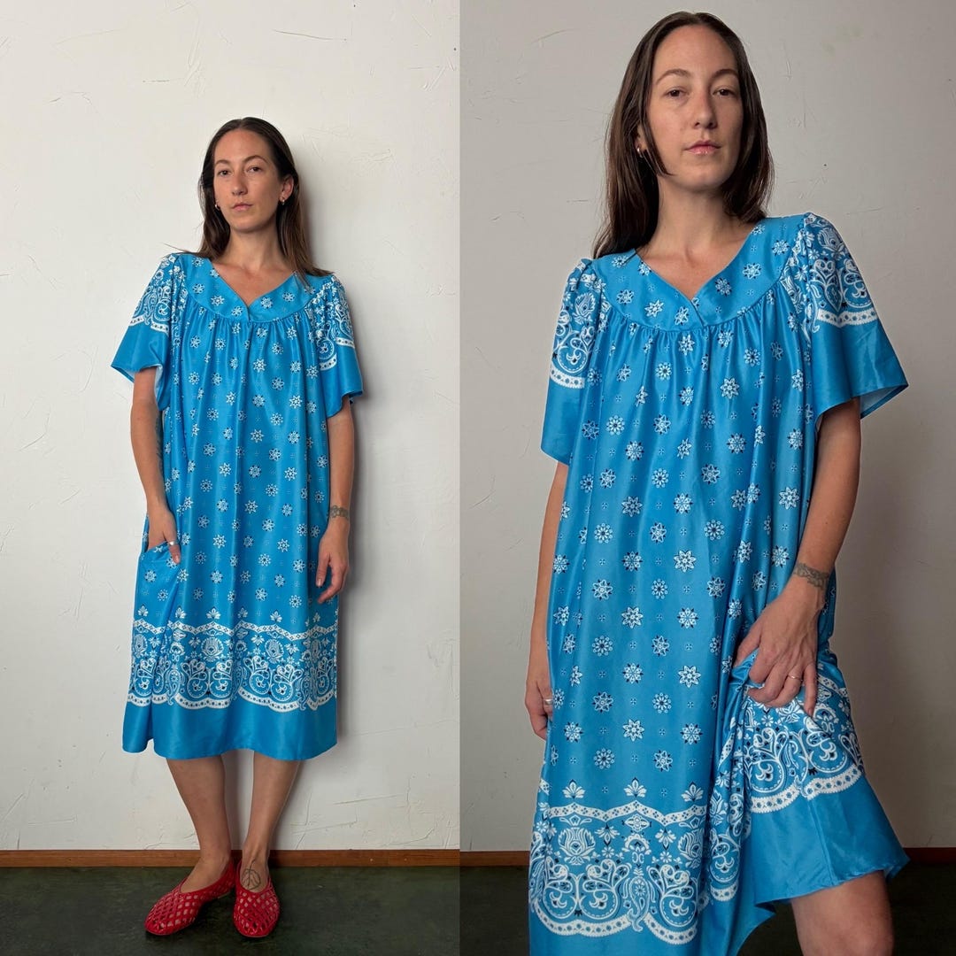 scarf dress Romy Maxi Size:Customize little long sleeve dress Fashion Blue Plaid Printed
