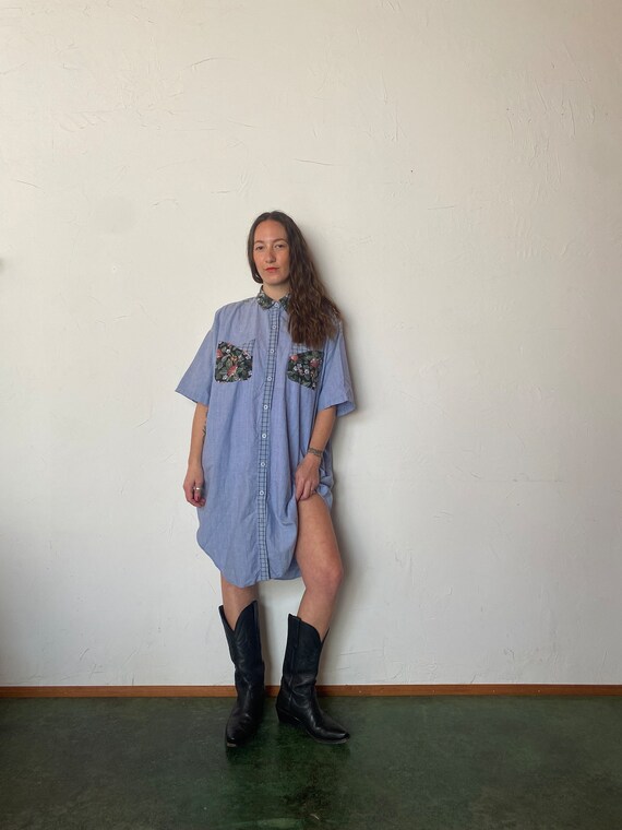 Boxy Shirt Dress