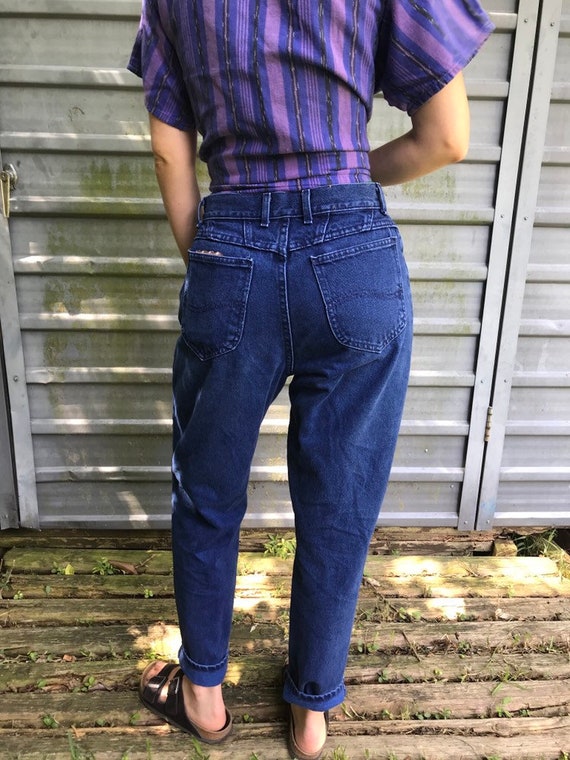 1990s indigo Lee mom jeans | size 12 - image 6