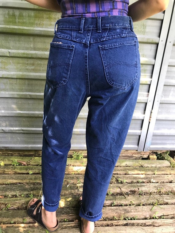 1990s indigo Lee mom jeans | size 12 - image 7