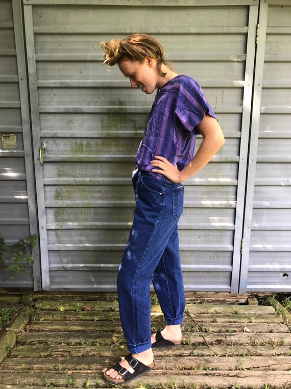 1990s indigo Lee mom jeans | size 12 - image 3