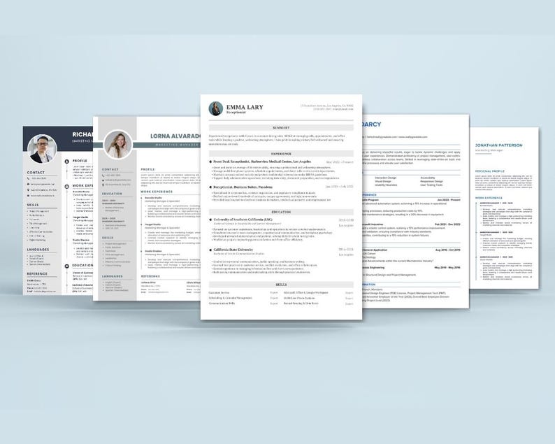 Mod le De CV Moderne 2026 Pour Canva CV Professionnel Modifiable mod-le-de-cv-moderne-2026-pour-canva-cv-professionnel-modifiable