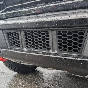2024-2026 Ford F-150 Tremor/Raptor MODULAR Bumper Grille Insert Set HONEYCOMB - Set of 3