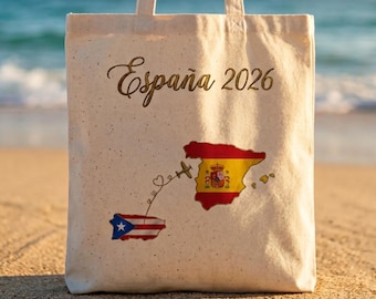 Bolso de viaje personalizado / Regalo para parejas de vacaciones / Bolso para vacaciones familiares / Bolso de destino personalizado / Bolso para la playa / Bolso de viaje de verano