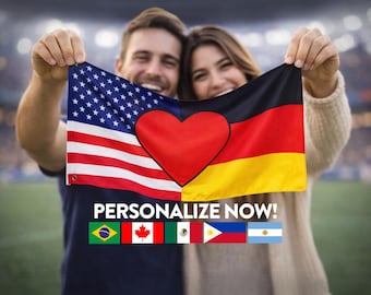 Bandera para fiesta de graduación / Bandera de país personalizada / Decoración personalizada para la promoción de 2026 / Bandera de graduación para estudiantes de último año / Bandera de 2 o 3 países / Regalo de graduación