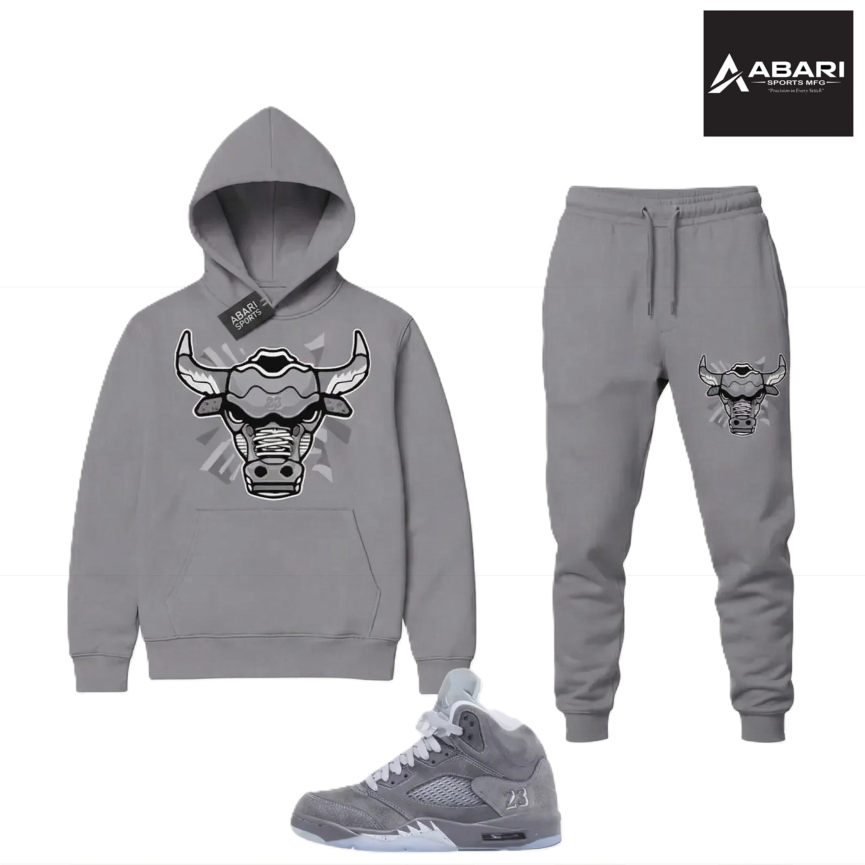トップス ennoy TEP HOODIE SWEATPANT SETUP GRAY L Wolf Gray 5s Bull Graphic Sneaker Match Tracksuit Set, Wolf Gray