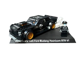 LEGO Speed Champions Display Stand - 77262 Ken Block's 1965 Ford Mustang Hoonicorn RTR V1