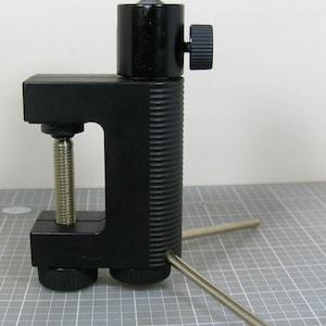 Vintage C Clamp and Mini Tripod Camera Mount. Made in  Germany.