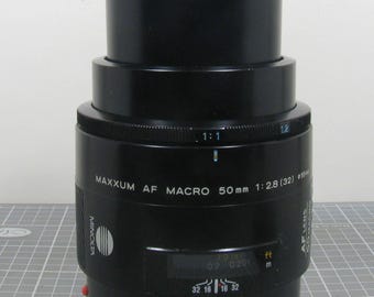 Minolta Maxxum AF 50mm f2.8 Macro Close-Up Lens Sony DSLR A mount