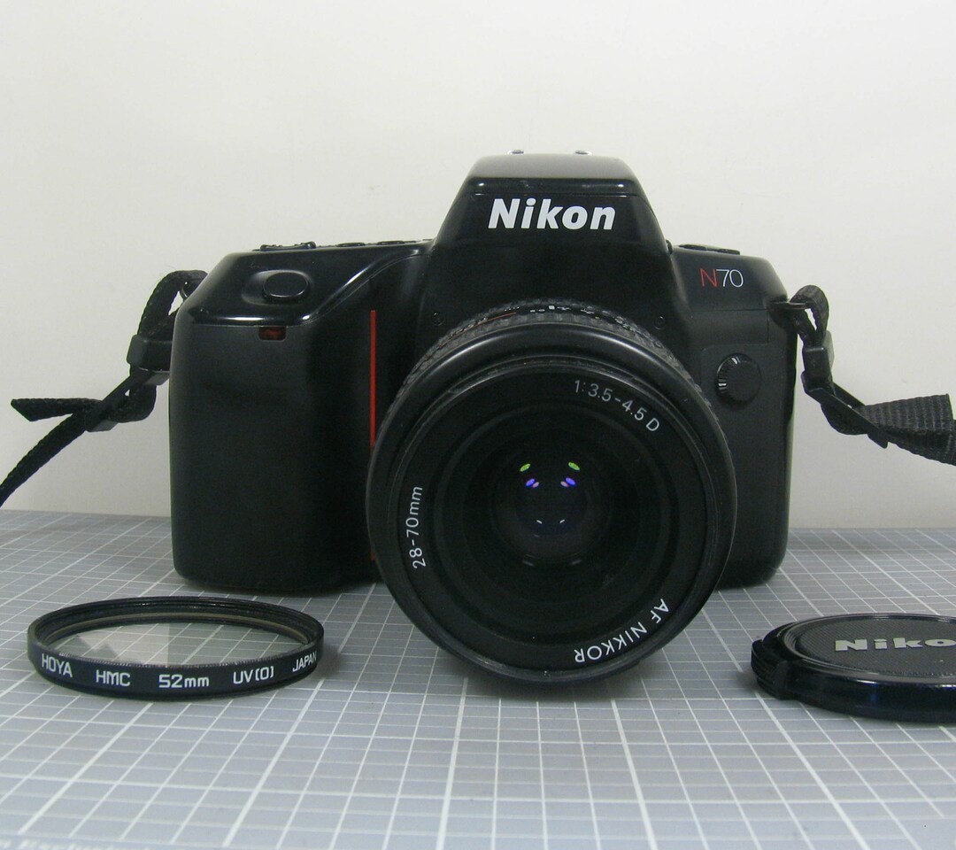 Nikon N70 35mm SLR Film Camera With a AF Nikkor 2870mm F/3.54.5 D