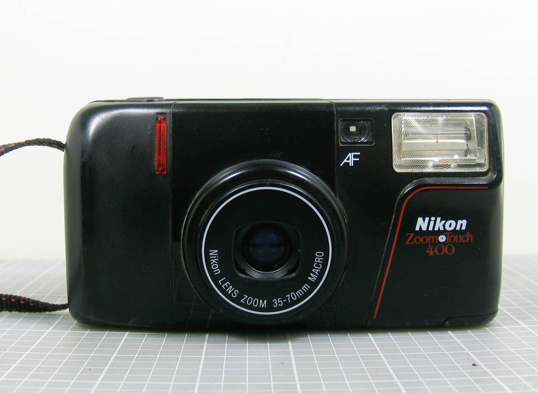 Nikon Zoom Touch 400 35mm Point and Shoot Camera With a AF 35-70mm ...