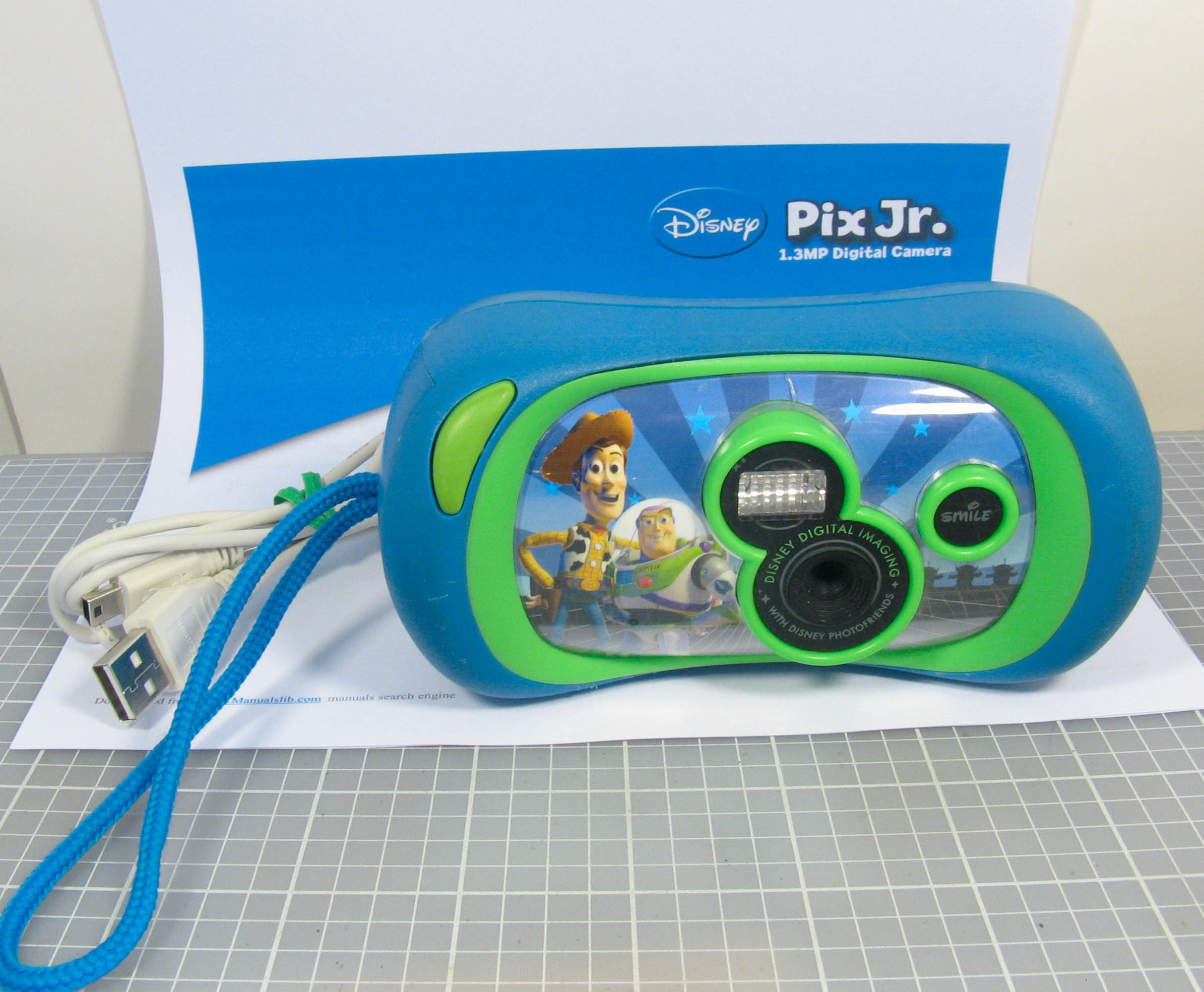 Disney Toy Story Pix Jr. 1.3MP Digital Camera With