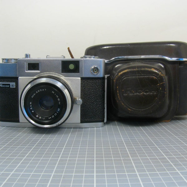 Ricoh 300 35mm Rangefinder Camera Riken 4.5cm (45mm) f/2.8 Lens (Japan)