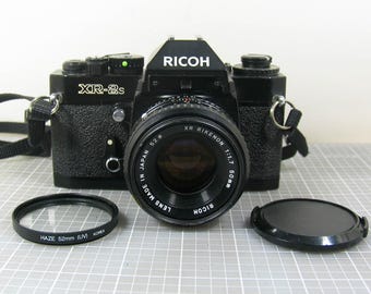 Vintage Retro Ricoh XR Rikenon 50mm F/1.2 Camera Lens - Etsy